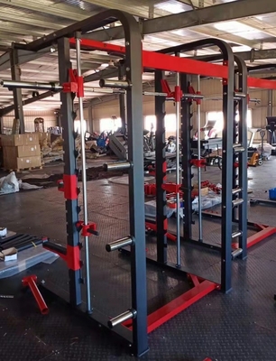 Rechteckige Röhre aus Stahl Q235 Multifunktionales Fitness-Squat-Rack für Krafttraining