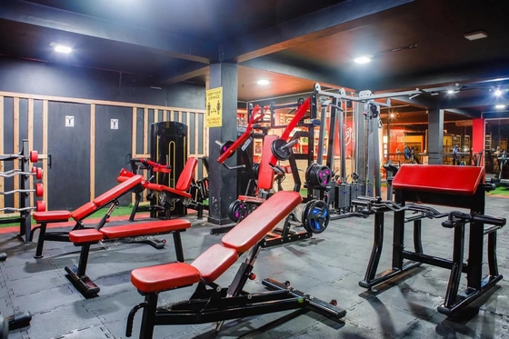Klappbare Bewegung Bench Press für flache Gewichtheben Gym NO TIG Schweiß Training