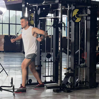 Fitness-Zentrum kundenspezifisches Logo erhältlichd Smith Machine Fitness Kabel Crossover Bänke