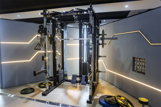 Fitness-Zentrum kundenspezifisches Logo erhältlichd Smith Machine Fitness Kabel Crossover Bänke