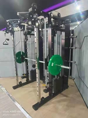 Fitness-Zentrum kundenspezifisches Logo erhältlichd Smith Machine Fitness Kabel Crossover Bänke