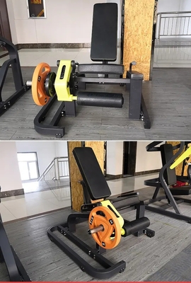 Verstellbares Gewicht Glute Schienbein Sitz Training Plate geladenen Beinverlängerung für kommerzielle