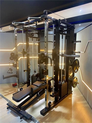 Brust, Arme und Schulter Training Befreeman Fitnessstudio All-in-One Smith Maschine mit Stahlgewichtsstapeln