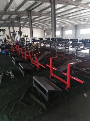 Plate-laden Glute Drive Barbell Hüft Schubmaschine Ein Muss für Krafttraining