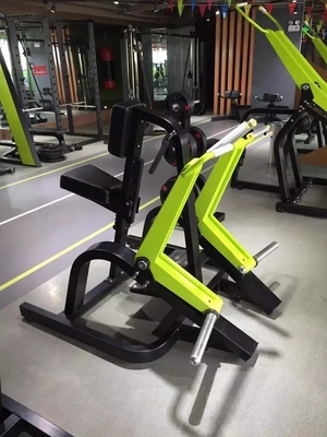 Fitness-Ausrüstung Neigung Ebene Reihe Trizeps Deltoiden Muskelaufbau Platte geladenes Rudern Maschine