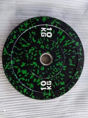 15 lb 30 lb 45 lb Gym Gummi Gewichtsplatten Set für maßgeschneidertes Logo freies Gewicht Training