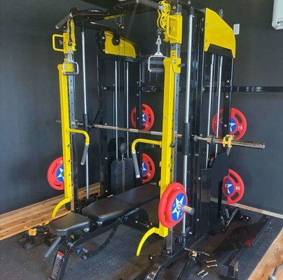 Home Commercial Multi Station Fitnessstudio Ausrüstung mit individuellem Logo und 400kg Gewichtsstapel