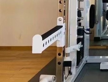Personalisiertes Logo verfügbard Langarm-Sicherheitsbalken für kommerzielle Fitnessstudio-Ausrüstung Squat Rack
