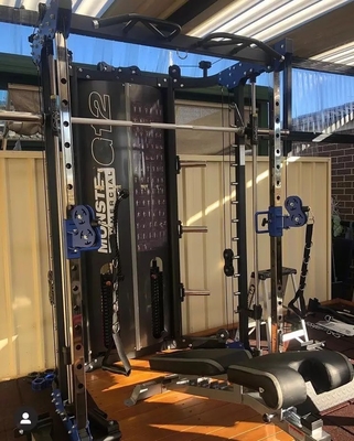 Gewerbliche/Haus Smith Trainer Bodybuilding Squat Rack mit zwei Schichten Pulverbeschichtung