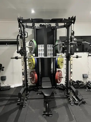 Gewerbliche/Haus Smith Trainer Bodybuilding Squat Rack mit zwei Schichten Pulverbeschichtung