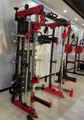 Gewerbliche/Haus Smith Trainer Bodybuilding Squat Rack mit zwei Schichten Pulverbeschichtung