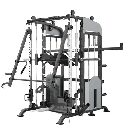 Rechteckige Röhre aus Stahl Q235 Multifunktionaler Trainer-Power Rack für Krafttraining