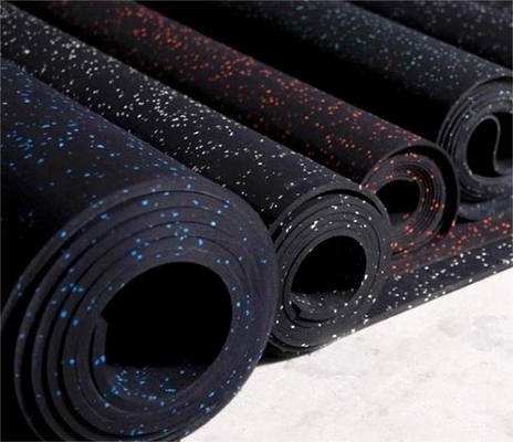 Gymnastikzubehör Gummi-Bodenmatte Rollen Gummi-Matte für individuelle Gymnastik-Boden