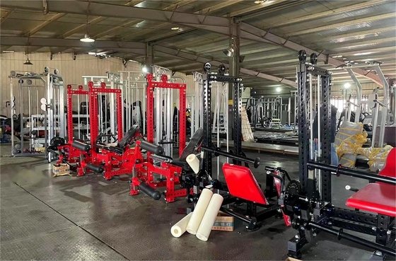 Platzsparende Dual-Funktion Quads Kalb Training für Fitnessstudio Training in 1600*1300*1800mm