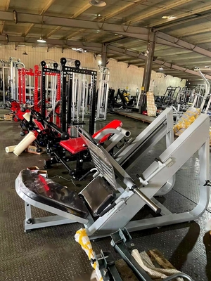 Stahlplatte 45 Grad Beinpressmaschine für maßgeschneiderte Krafttraining im Fitnessstudio
