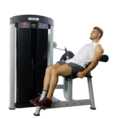3.0mm Rohrstärke Training Indoor sitzende Kalbheben Maschine mit Pin-Last-Auswahl