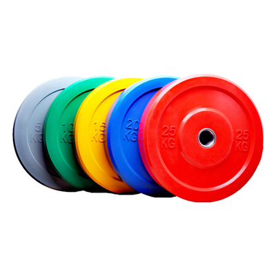 Personalisiertes Logo erhältlich Befreeman Fitnessstudio Ausrüstung Stoßfänger Gewichtsplatte für 2,5kg-25kg