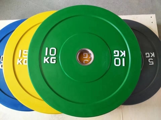Personalisiertes Logo erhältlich Befreeman Fitnessstudio Ausrüstung Stoßfänger Gewichtsplatte für 2,5kg-25kg