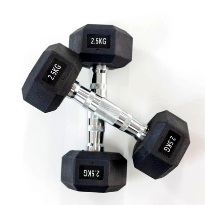 Metall- und Gummi-Multi-Funktion Hex Dumbbell für Fitnessstudio-Ausrüstung Anpassung Optionen