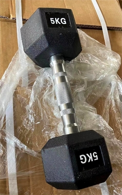 Metall- und Gummi-Multi-Funktion Hex Dumbbell für Fitnessstudio-Ausrüstung Anpassung Optionen