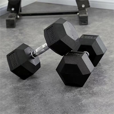 Metall- und Gummi-Multi-Funktion Hex Dumbbell für Fitnessstudio-Ausrüstung Anpassung Optionen