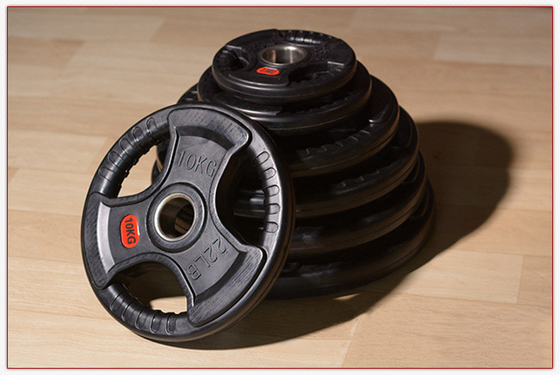 Fitnessgeräte für das Fitnessstudio, Gewichtstraining, Gewichtsbarbelplatten für Unisex, schwarz