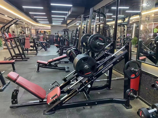 Personalisiertes Logo 236KG Kraft-Training Bein Press Maschine für kommerzielle Fitnessstudio-Ausrüstung