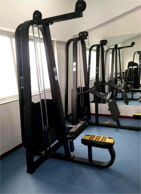 Maschine mit niedrigem Sitz in Stahl für Brust Schulter Rücken Arme Übung in Fitnessstudio-Ausrüstung