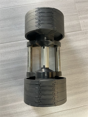 Umfassende Fitness-Übungen Dumbbells Freies Gewicht Kunststoff einstellbare Fitness-Ausrüstung