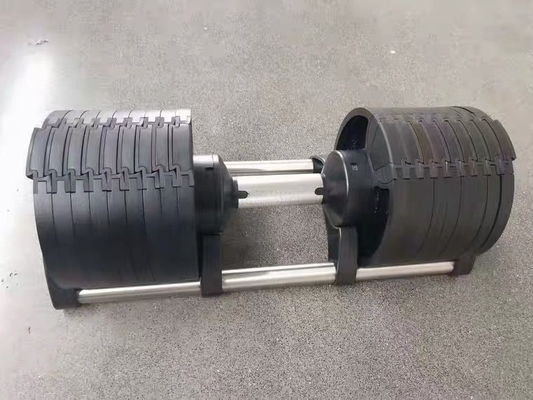 Umfassende Fitness-Übungen Dumbbells Freies Gewicht Kunststoff einstellbare Fitness-Ausrüstung