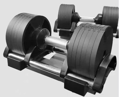 Umfassende Fitness-Übungen Dumbbells Freies Gewicht Kunststoff einstellbare Fitness-Ausrüstung