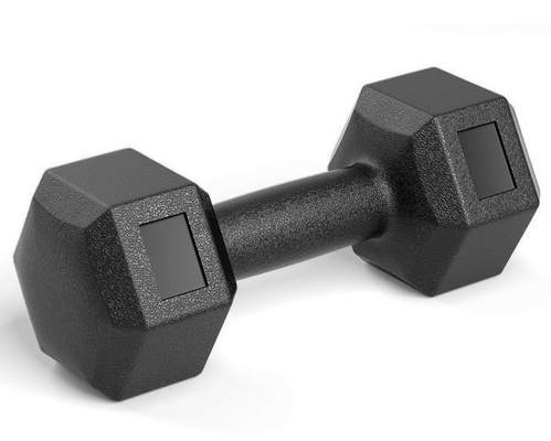 Personalisiertes Logo Kommerzielles Gewichtstraining Dumbbell Fitness für Bodybuilding