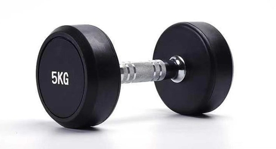 20 kg Gewichtsheber-Gummi-Dumbbell für Sportler