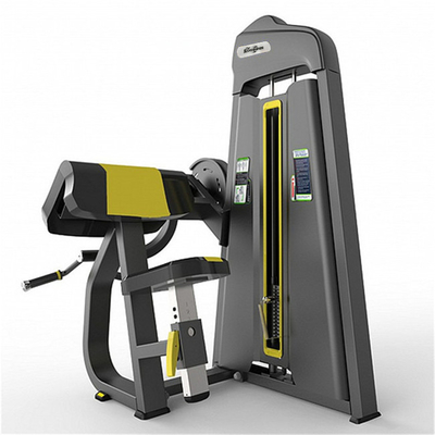 Professionelle Fitness-Ausrüstung für den Fitnessstudio mit sitzender Bicep-Maschine für Krafttraining