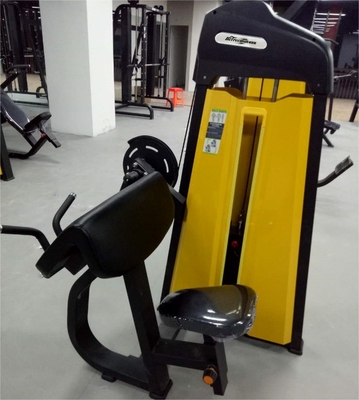 Professionelle Fitness-Ausrüstung für den Fitnessstudio mit sitzender Bicep-Maschine für Krafttraining