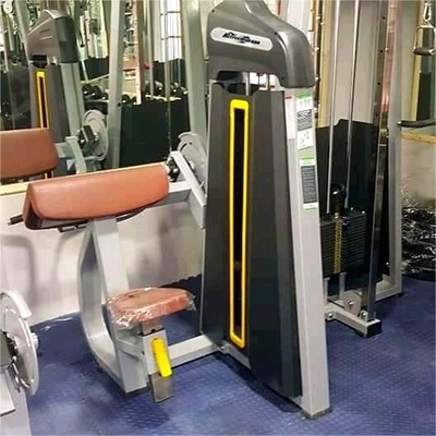 Professionelle Fitness-Ausrüstung für den Fitnessstudio mit sitzender Bicep-Maschine für Krafttraining