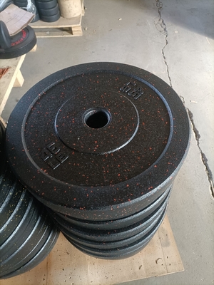 Kautschuk-Eisen-Gewichtsheberplatten für kommerzielle individuelle Trainingsgeräte