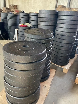 Kautschuk-Eisen-Gewichtsheberplatten für kommerzielle individuelle Trainingsgeräte
