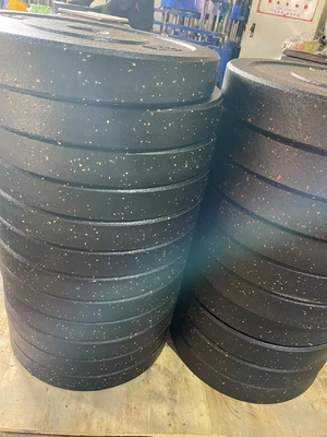 Kautschuk-Eisen-Gewichtsheberplatten für kommerzielle individuelle Trainingsgeräte