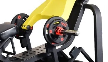 2420*1660*1450mm Lineare Beinpresse aus Stahl für Krafttraining