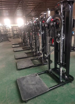 Mittlerer Ladegerät Mehrfacharm Schulter Training Stehender Seitenaufzug Heim Fitnessstudio Ausrüstung