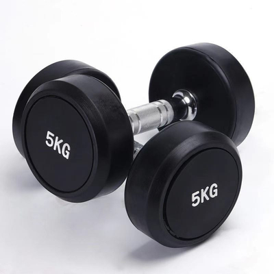 Ausrüstung für das Gewichtheben mit Stahlfreiem Gewicht Dumbbell Kautschuk beschichtet für Unisex 5-25 kg