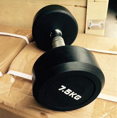 Ausrüstung für das Gewichtheben mit Stahlfreiem Gewicht Dumbbell Kautschuk beschichtet für Unisex 5-25 kg