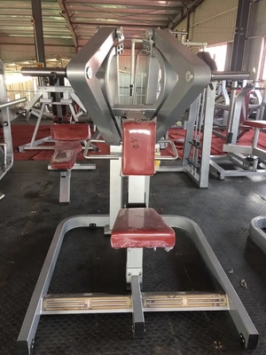 Gymnastik- und Fitnessgeräte Plattenbelastete, sitzende, niedrig geradelte Maschine mit Stahlkapazität
