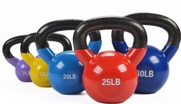 Wettbewerb Kettlebell für Pro Grade Training Unisex Pulver beschichtet Gusseisen freies Gewicht