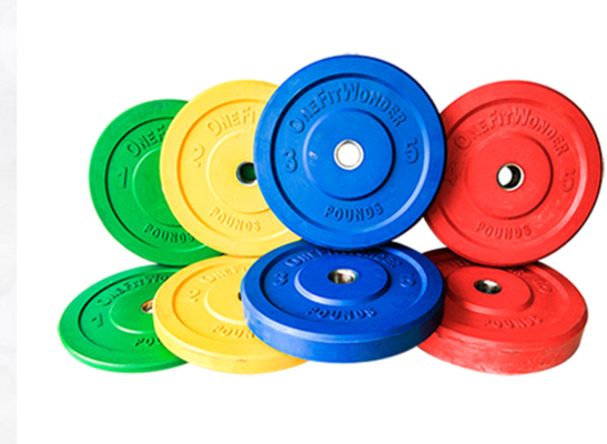 Gummioberfläche Gusseisen Barbell Gewichtsplatte für Gewerbe und Zuhause 5kg 10kg 20kg 50kg