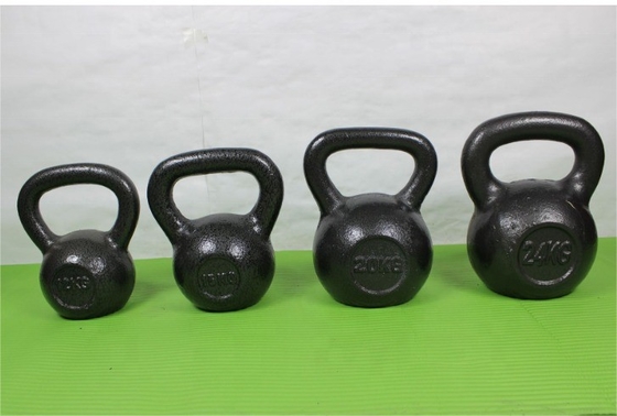 Gymnastik Fitness Unisex Farbenfarbenes Gusseisen Kettlebells für Krafttraining