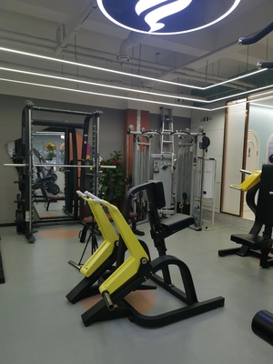 Home Fitness-Ausrüstung Platte Belastete Schulterpresse angepasst für hohe Standards