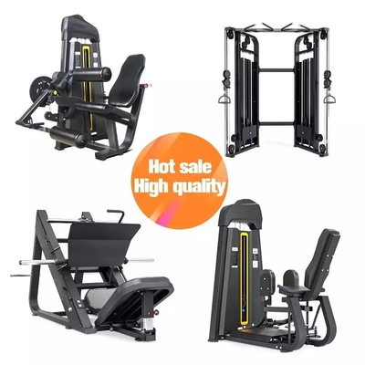 Zuhause Fitnessstudio Übungsausrüstung 2 in 1 Sitzbein Extension Curl Maschine für Bodybuilding