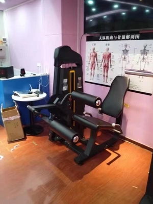 Leg Extension Curl-Maschine Mittlerer Lader Stahl Fitnessstudio-Ausrüstung für funktionelle Übung